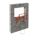 Мусоросброс кронштейн универсальный - stroymarket66.ru - Москва