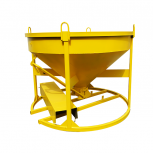 Бадья для бетона БН 1,5 м3 низкая с лотком - stroymarket66.ru - Москва