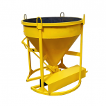 Бадья для бетона БН 1,0 м3 низкая c лотком - stroymarket66.ru - Москва
