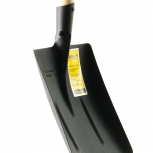 Лопата автомобильная совковая песочная (тип1) с деревянным черенком и ручкой - stroymarket66.ru - Москва