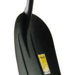 Лопата совковая снегоуборочная с деревянным черенком 1200 мм - stroymarket66.ru - Москва