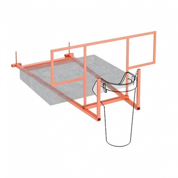 Мусоросброс кронштейн крышевой - stroymarket66.ru - Москва