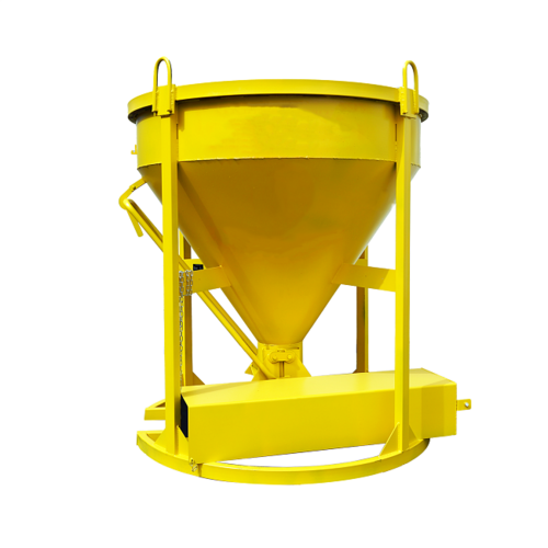 Бадья для бетона БН 1,0 м3 низкая c лотком - stroymarket66.ru - Москва