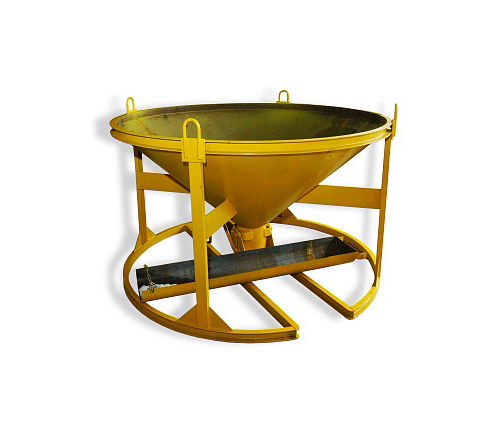 Бадья для бетона БН 0,75 м3 с лотком - stroymarket66.ru - Москва