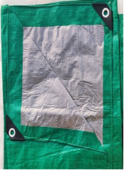 Тент Терпаулин 120 г/м2 с люверсами  - stroymarket66.ru - Москва