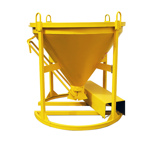 Бадья для бетона БН 1,0 м3 c лотком - stroymarket66.ru - Москва